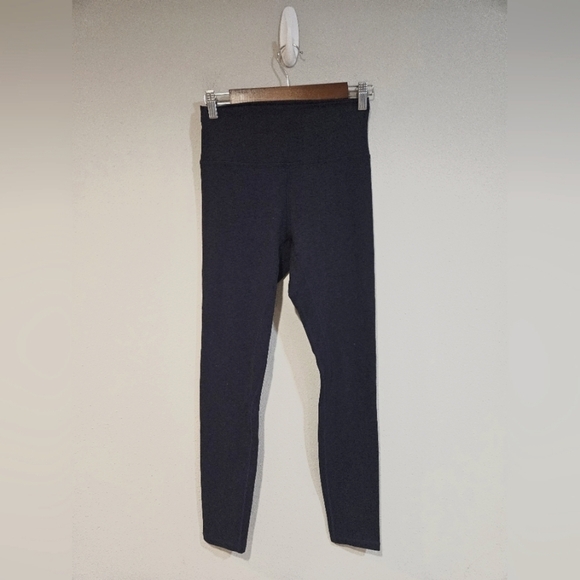 Zyia blue and black soft workout leggings - Picture 1 of 7